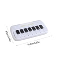 thumbnail image 3 of YANGHONGY Children's Handheld Color Light Mini 15 Key Electronic Piano Parent-child Interactive Toy Children's Musical Instrument Boys And Girls Holiday Birthday Gif, 3 of 6