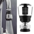thumbnail image 4 of Huayishang Faucets 2PC Flexible Faucet Sprayer Attachment 360 ° Kitchen Extender ABS Polished For Cold Hot Water, 4 of 6