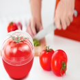 thumbnail image 3 of CHOK Onion Garlic Keeper Set  Clear Lid Reusable Refrigerator Food Shape Container Saver for Full Leftover Onion Garlic, 3 of 6
