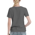 thumbnail image 3 of Women's Basic Short Sleeve T-Shirt Demon Slayer Blade Ganlu Temple Mili, 3 of 6