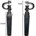 thumbnail image 4 of Krator Noir Anti-Vibration Pied de Protection du Moteur + Pinces Compatibles avec Suzuki GSXR GSX-R Gixxer 600, 4 of 4