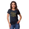 thumbnail image 1 of Inkdotpot Personalized Womens Tshirt Top Future Mrs WeddingAnnouncement Shirt-RC, 1 of 8