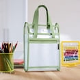 thumbnail image 1 of Cameland Handheld Book Bag Thickened Tutoring Bag Elementary School Tutoring Bag Double-layer Large Capacity Mesh Textbook Storage Bag, 1 of 7