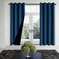 thumbnail image 4 of Elegant Top Design Curtains For Complete Light Blocking And Thermal Insulation Room Darkening Drapes With Easy Window Installation, 4 of 4