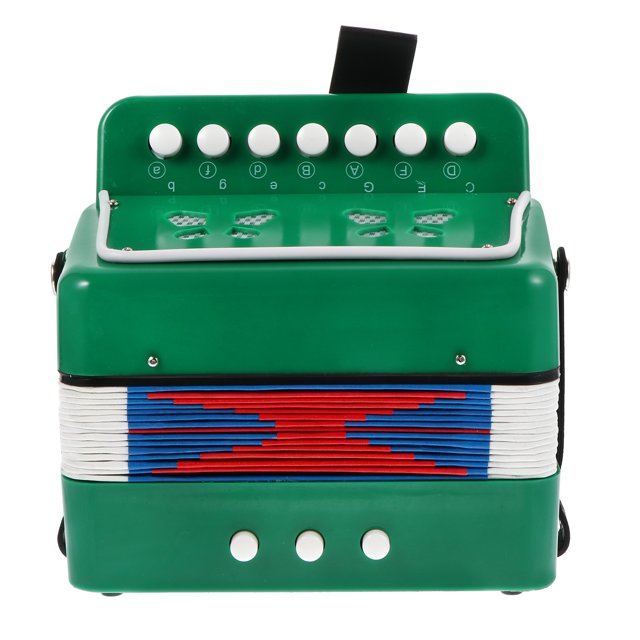 1 Pce Accordéon en Plastique Jouet Éducatif pour Enfants Instruments de Musique Adorables
