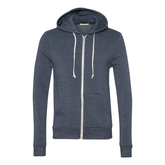Rocky Eco-Fleece Full-Zip Hooded Sweatshirt, 2XL, Eco True Navy
