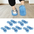 thumbnail image 4 of Mop Slippers, Reusable Shoes Cover Cleaning Tools Chenille 10Pcs  Decontamination Power Washable  For Cleaning Dust Dirt, 4 of 8
