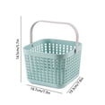 thumbnail image 3 of Vaidha Hollow Hand Basket Multifunctional Home Bathroom Plastic Storage, 3 of 6