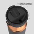 thumbnail image 4 of Contigo SnapSeal Travel Mug, 10 oz (296 ml), Insulated Stainless Steel Tumbler for Hot Coffee & Tea or Cold Drinks, 100% Leakproof, BPA & Lead-Free, 4 of 9