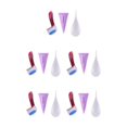 thumbnail image 1 of maskred Shaver Shaping Tool for Smooth Pubic Hair and Skin Easy to Triangle 5Set, 1 of 6