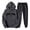 Dark Gray, variant on New York Sweatsuits Women 2 Piece Outfit 2026 Trendy Hoodie and Joggers Sweatpants Matching Set