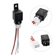 thumbnail image 2 of Unique Bargains DC 12V 40A SPST 4 Pin Automotive Car Relay with 4 Wires Harness Socket Plug 5pcs, 2 of 3