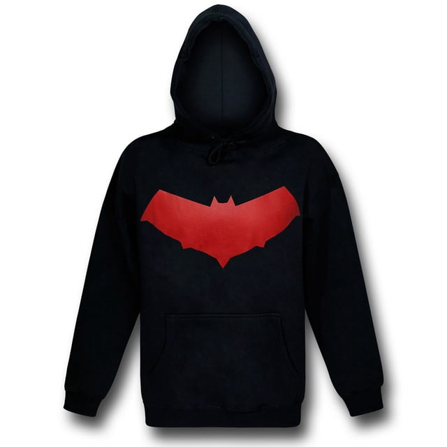 Red Hood Symbol Jason Todd Pullover Hoodie-Large