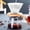 Clear, variant on Dvkptbk Filters Cup Coffee Filter Coffee Colored Glass Filter Mug Portable Glass Hand Brewed Coffee Filter Mug Drip Reusable Filter Removable Wooden Base Kitchen & Dining