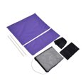 thumbnail image 1 of Chair , Simple Installation Wear Resistant Director Chair Cover Attractive With Garbage Storage Bag For Household Purple,Black,Rose Red, 1 of 8