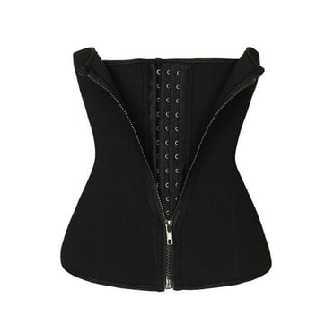 SharkTRUE Corset Waist Trainer Training Shaper Body Shapewear NEW Underbust Zipper
