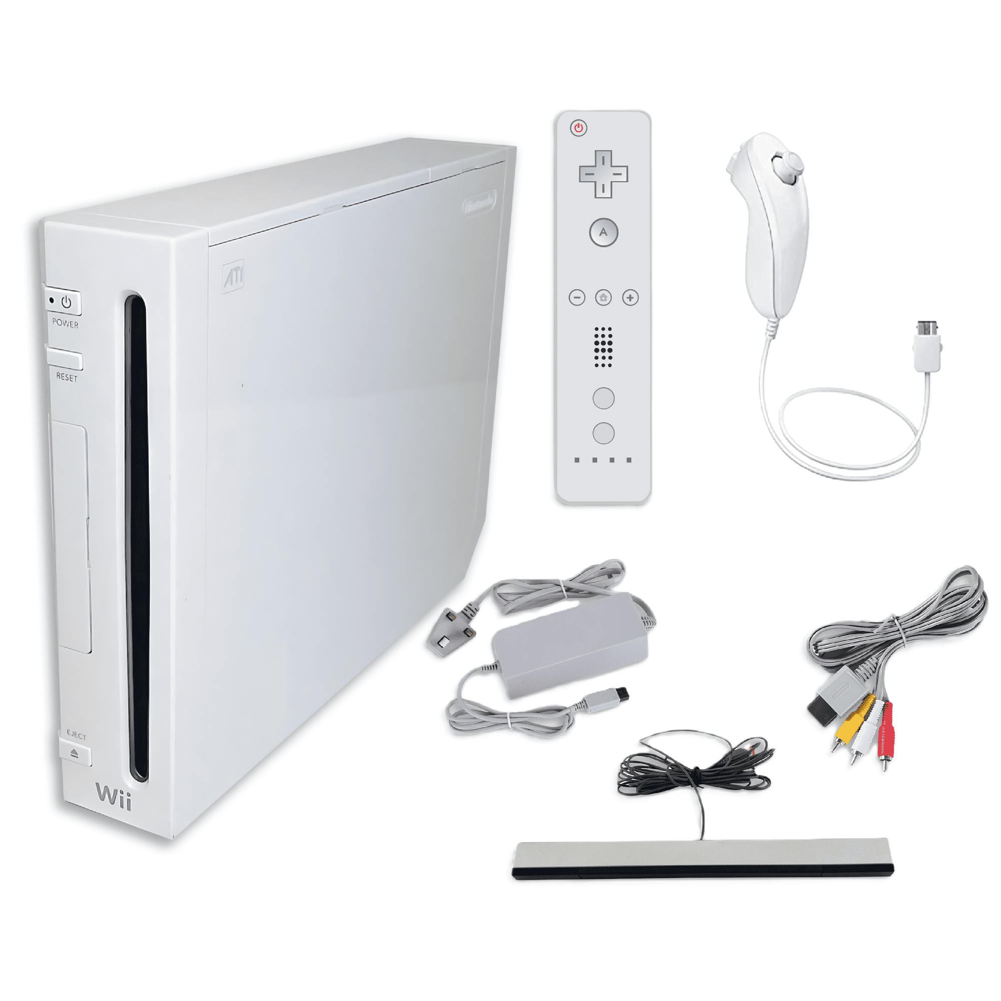 Wii  白 Nintendo Wii Console Wii Game System White (Refurbished) - Walmart.ca