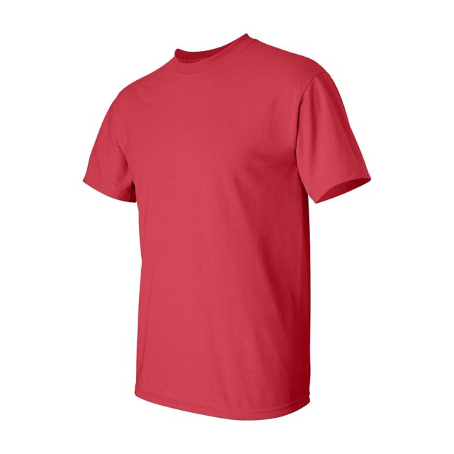 Gildan - T-Shirt Long en Coton Ultra - 2000T - Rouge - Taille : 2XLT