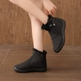 thumbnail image 4 of EGNMCR Bottes d'Hiver pour Femmes, Bottes d'Hiver pour Femmes Chaussures d'Hiver Chaudes pour Femmes Chaussures de Neige en Nylon Bottines Courtes Botas Chaussures pour Femmes, 4 of 9