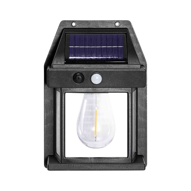 Rbaofujie Outdoor Lights Single Light Source Wall Light Solar Rechargeable Wiring- Body Sensor Floodlight Garden Light Solar Lights Outdoor Waterproof