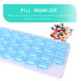 thumbnail image 4 of 2Pcs 31 Compartments Monthly Pill Organizer Pill Case Medicine Box Container, 4 of 8