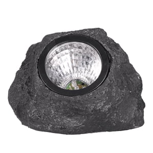 Qocolhg Solar Lights Outdoor Waterproof, Simulation Stone Solar Garden Lights Outdoor Decor Lighting Decorations for Patio Lawn Yard Home Housewarming