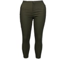 thumbnail image 3 of Pantalon Long Ajusté Taille Haute Extensible pour Femmes, Coupe Crayon, 3 of 4