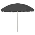 thumbnail image 1 of vidaXL Parasol de Plage Anthracite 300 cm, 1 of 5