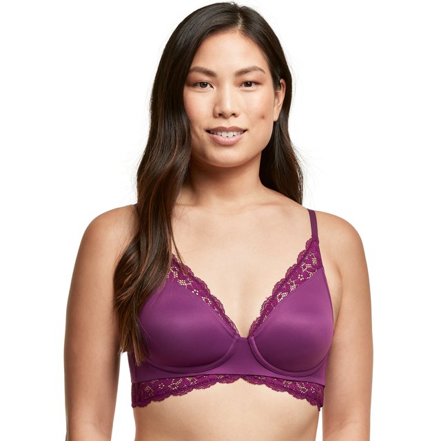 Maidenform Womens Pure Comfort Convertible Wireless Bralette, 34A