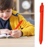 Wuztai Exam Pen, 0.5mm Black Gel Pen, Large Capacity 2ml Ink Pens for Students, Quick-Dry Smudge-Proof Writing Pens for Office Exams