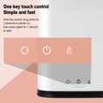thumbnail image 3 of Portable Washing Machine LED Display Automatic Efficient Cleaning Quiet Mini Washer for Sock Underwear, Simple to Use, Built in Rollers Portable Washer for Camping, Dorm, 3 of 7