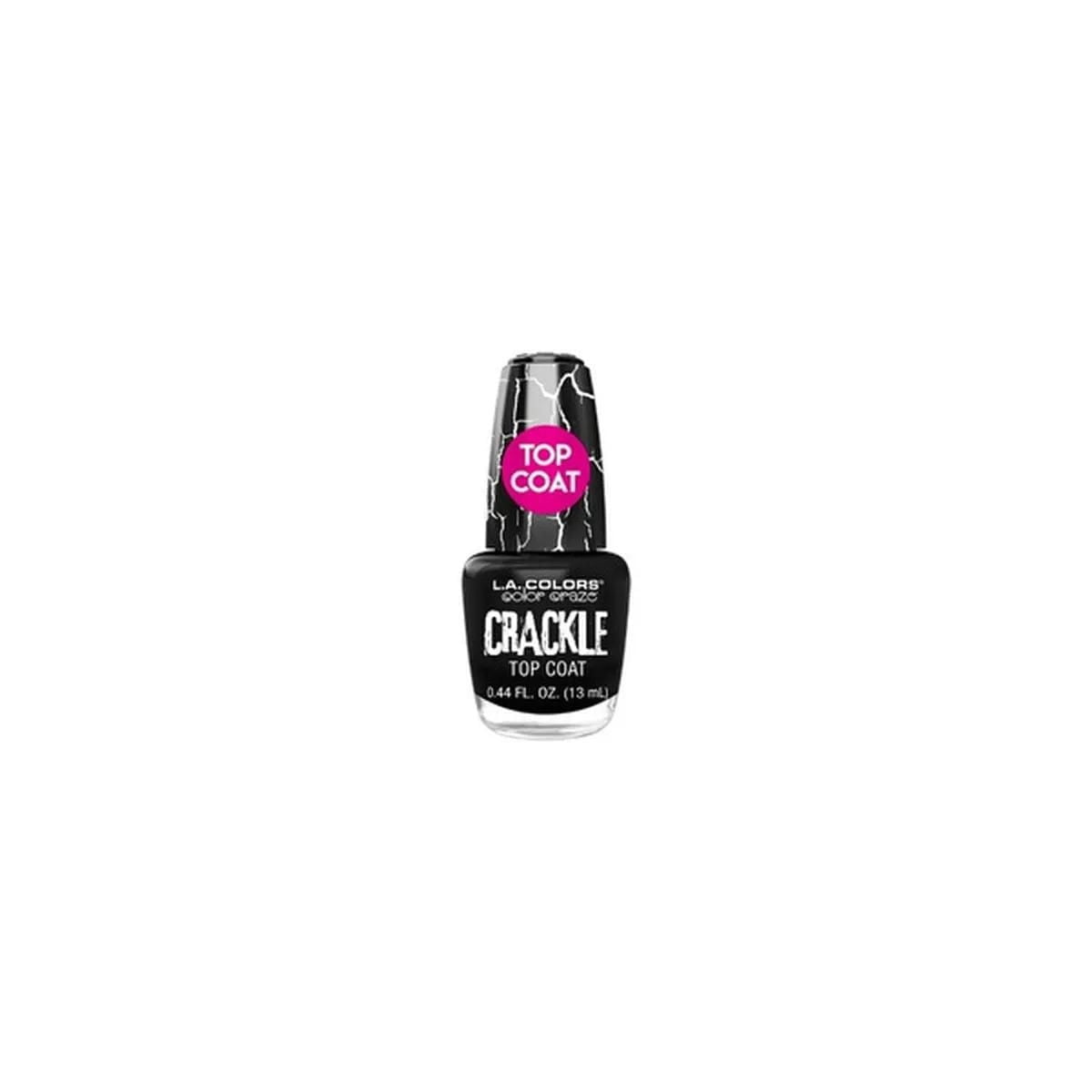 Crackle Black Nail Polish
