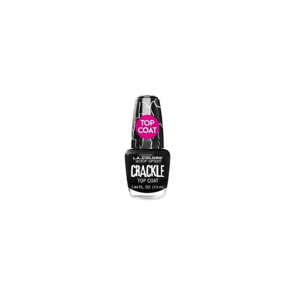 Crackle Black Nail Polish