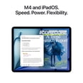thumbnail image 3 of Apple iPad Air 11 Inch WiFi 128GB Purple M4 Chip Liquid Retina Display Touch ID Tablet - Open Box, 3 of 9