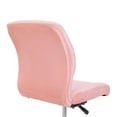 thumbnail image 4 of Mainstays Plush Velvet Office Chair, 4 of 8