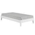 thumbnail image 3 of Steve Silver Nix Lit Plateforme Simple en Bois Blanc, 3 of 7