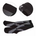 thumbnail image 4 of Unisexe Compression Genou Jambe Soutien Stretch Magie Compression Chaussettes Performance Course à Pied Sports - 3 Tailles - 4 Couleurs, 4 of 7
