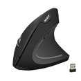 thumbnail image 1 of YWYT 2.4G Wireless Vertical Mouse Ergonomic Vertical Mouse Upright Mouse Optical Mouse 3 Adjustable DPI Levels/ Plug&Play Black, 1 of 7