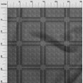 thumbnail image 3 of oneOone Viscose Chiffon Black Fabric Geometric Craft Projects Decor Fabric Printed By The Yard 42 Inch Wide, 3 of 4