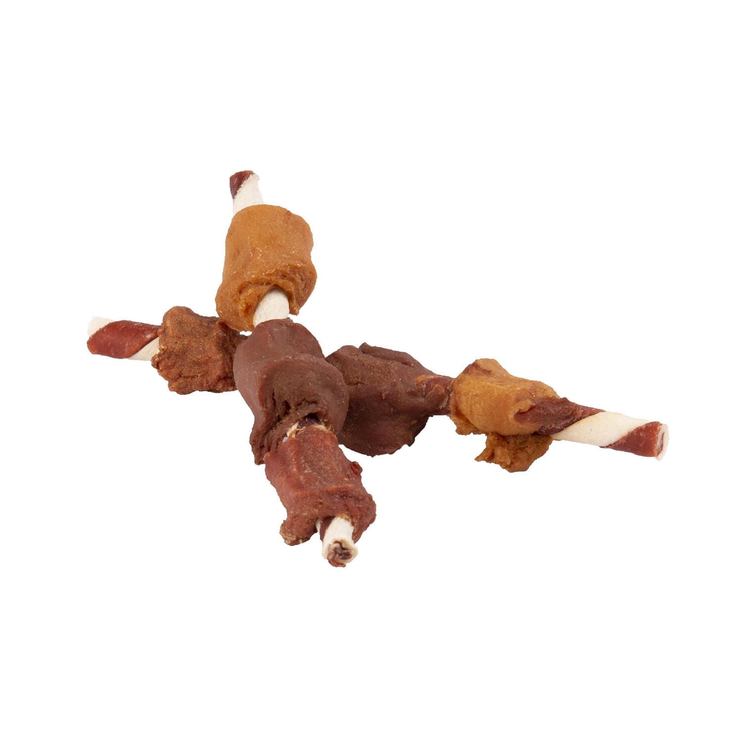 Good 'n' Fun Brochettes Triple Saveur Chien Mâche avec Poulet, Canard, Porc et Cuir du Boeuf, 681g