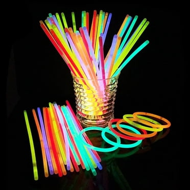 Glow Sticks 100pk - 8” Glow in the Dark Party