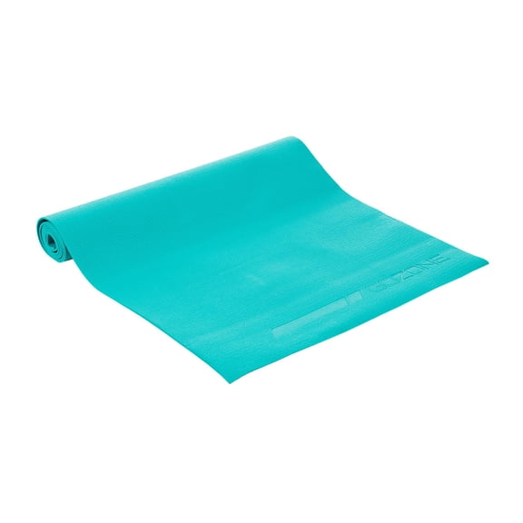 Tapis de yoga en PVC uni sarcelle 3 mm