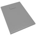 thumbnail image 3 of vidaXL Shower Base Tray SMC Grey 100x70 cm, 3 of 5