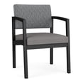 thumbnail image 1 of Lenox Steel Reception Waiting Room Guest Chair / Black Steel / Gray / Gray, 1 of 5