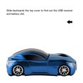 thumbnail image 4 of SHARE SUNSHINE Wireless Mouse, 2.4GHz Car Shape Computer Mouse, Optical Cordless Mice with USB Receiver for Laptop PC Computer, Lake Blue, 4 of 8