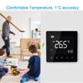 thumbnail image 3 of WiFi Smart Thermostat, LCD Touch Screen Temperature Controller, Digital 7-Day Programmable Manual Home Thermostat for Home and Office (Electric Heating), 3 of 8