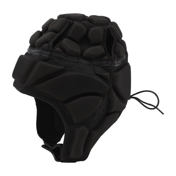 Soft Shell Protective Headgear, Rugby Headguards Padding Padded Helmet Goalkeeper, EVA Sponge Adjustable Soccer Goalie Helmet Support Rugby Flag Football Helmet Youth Kids Adults