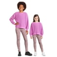 thumbnail image 3 of George Girls' Crew-Neck Chenille Pullover, 3 of 6
