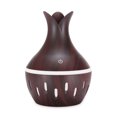 thumbnail image 1 of Agiferg 300ml LED Essential Oil Diffuser Humidifier Aromatherapy Wood Grain Vase Aroma, 1 of 9