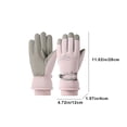 thumbnail image 3 of Popular Picks, Winter Cycling Gloves, Thick Warm Nonslip, Velvet Touch, Windproof Outdoor, For Snowboarding, Touchscreen Compatible, Durable Fleece Material, Sports Gear Hzhnb Popular Picks, 3 of 9